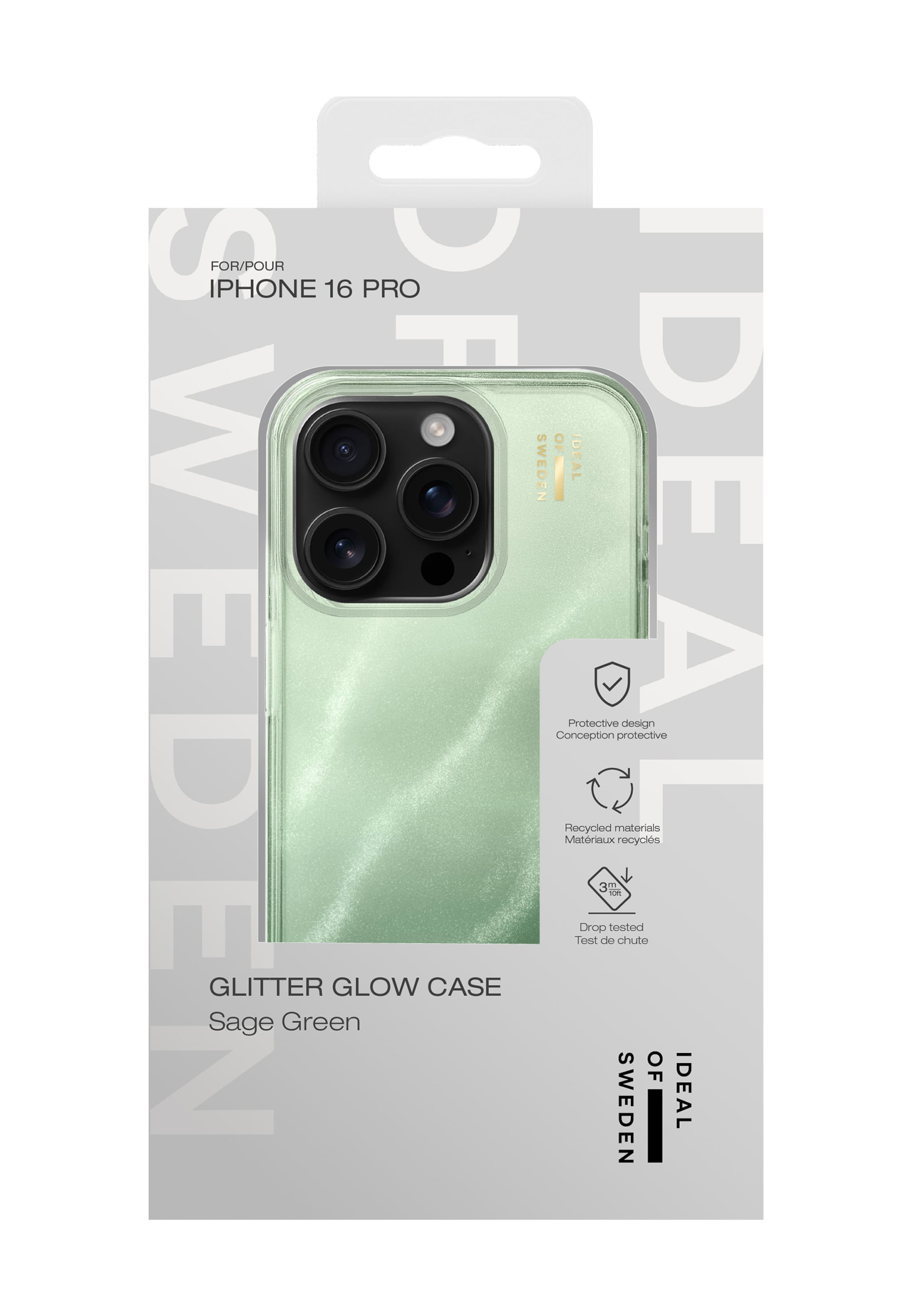 iDeal of Sweden Okostelefon-tok 'IPhone 16 Pro' - zöld