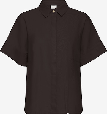 Pulz Bluse 'PZLUCA' i brun: forside