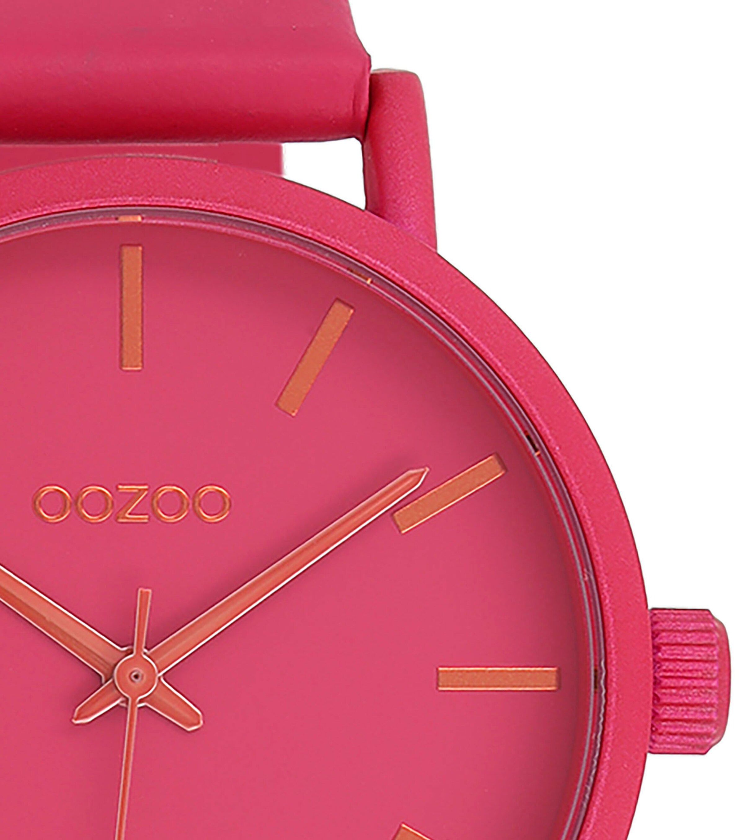 OOZOO Analoguhr in Pink