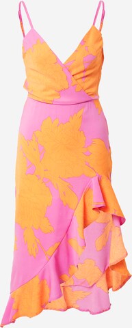 AX Paris Sukienka w kolorze różowy: przód