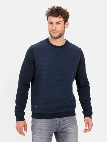 CAMEL ACTIVE Sweatshirt in Blue: front