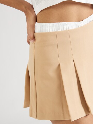 Misspap Rok in Beige