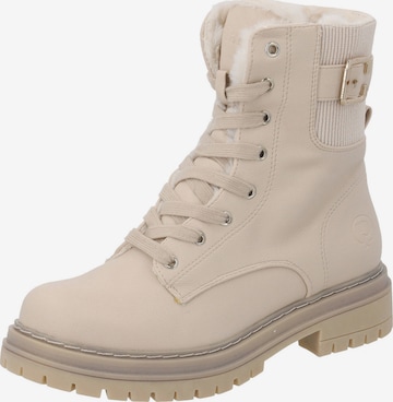 Bottes à lacets 'Natlea' Palado en beige : devant