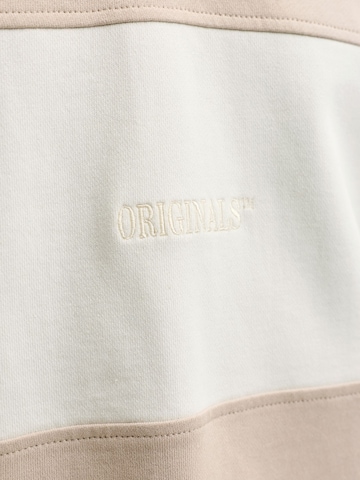 JACK & JONES Sweatshirt in Beige