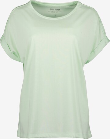 T-shirt BLUE SEVEN en vert : devant