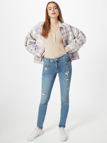 MOS MOSH Skinny Jeans in Blue