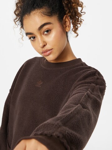 ADIDAS ORIGINALS Sweatshirt 'Cozy Loungewear' in Brown