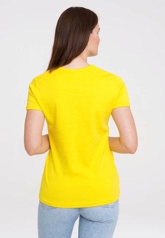 LOGOSHIRT Shirt 'Snoopy' in Yellow