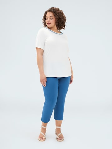 Fiorella Rubino Skinny Broek in Blauw