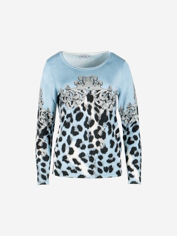 Passioni Sweatshirt in Blue: front