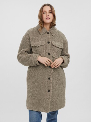 VERO MODA Демисезонное пальто 'Kyliefilucca' в Серый: спереди