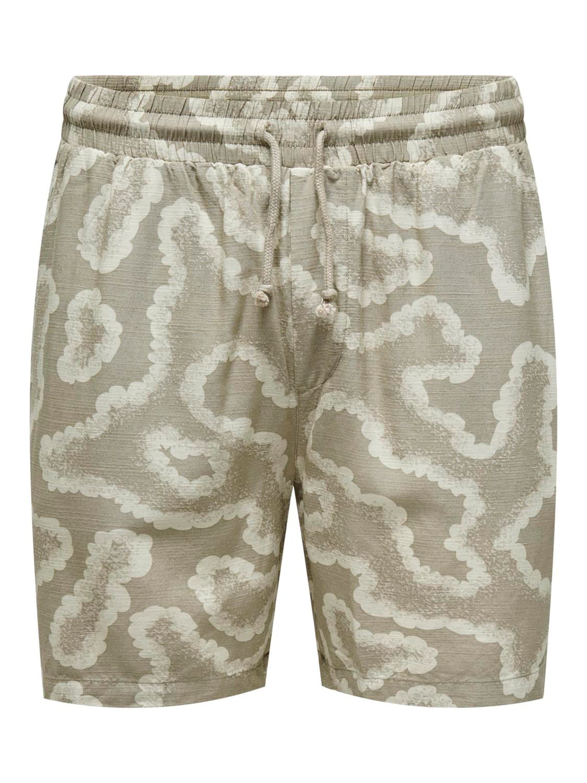 Only & Sons Regular Hose '22029654'‌‌‌‌‌‌‌‌‌‌ in Beige: Vorderseite
