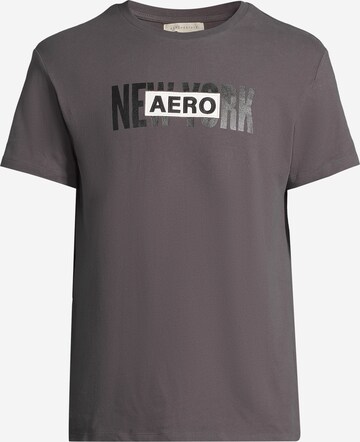 AÉROPOSTALE Shirt 'NEW YORK' in Grey: front