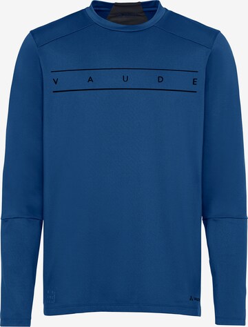 VAUDE Functioneel shirt 'Qimsa' in Blauw: voorkant