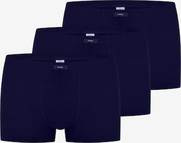 Mey Boxershorts 'Network' in Blau: Vorderseite