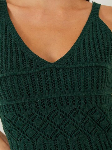 Bianco Lucci - Vestido de malha em verde