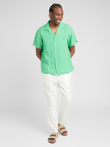 Polo Ralph Lauren Средняя посадка Рубашка 'CLADY' в Зеленый