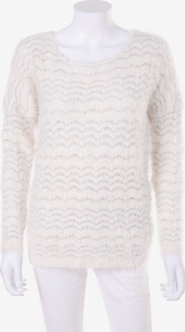 Orsay Sweater & Cardigan in L in White: front