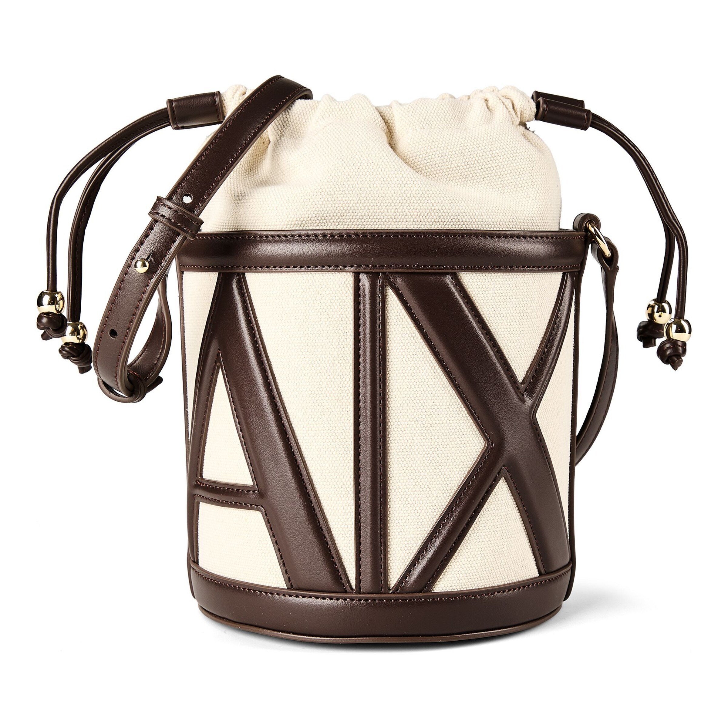 Poche ventrale 'Marisol' ARMANI EXCHANGE en beige : devant