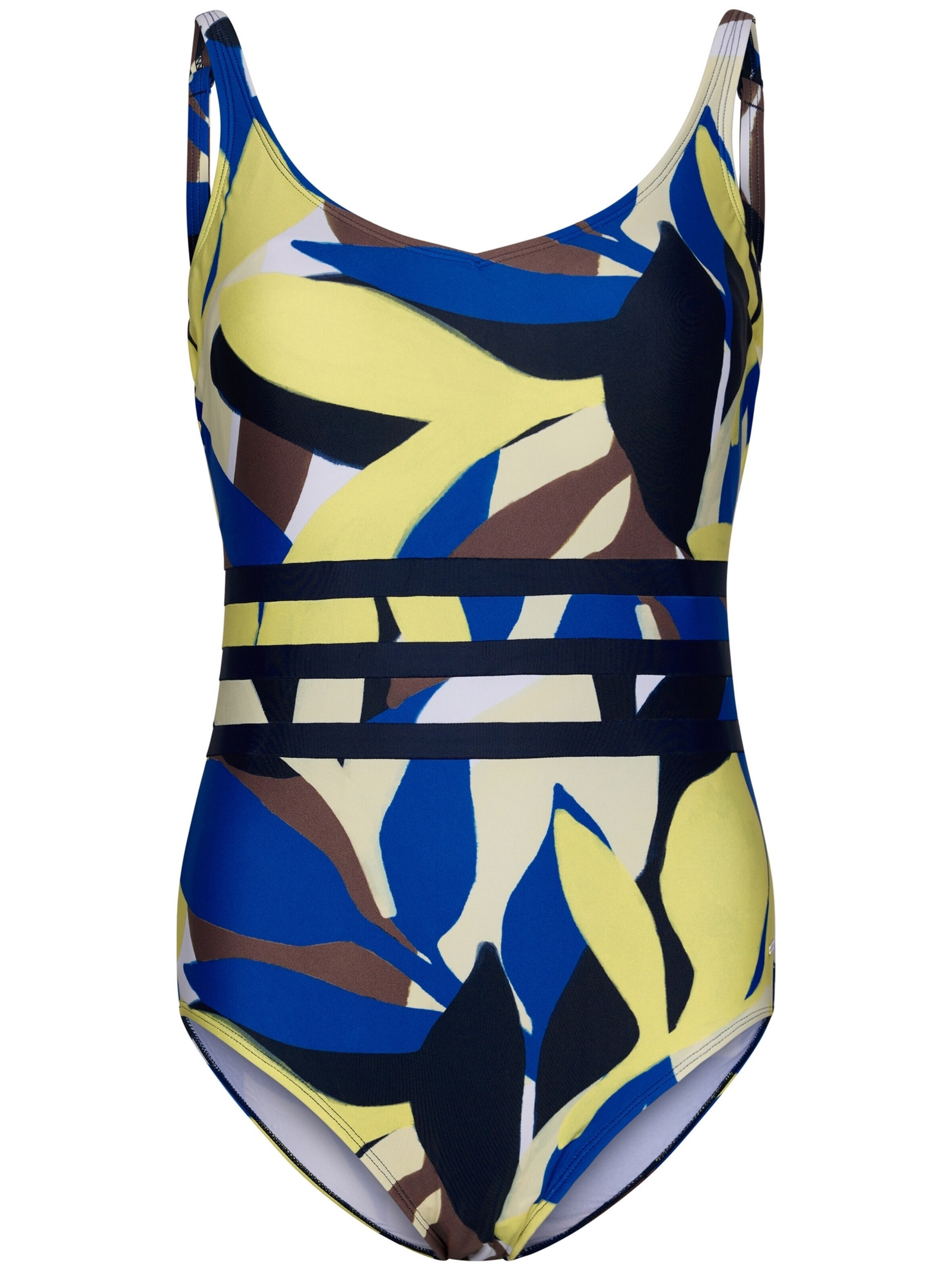 Pastunette Klassiek Shaping-badpak 'Swimsuit' in Gemengde kleuren: voorkant