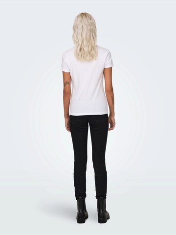 ONLY Shirt 'ONLVIBE' in White