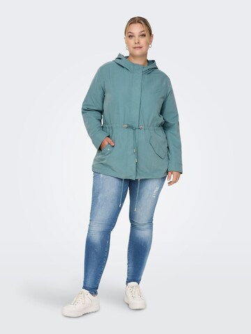 ONLY Carmakoma Tussenparka in Blauw