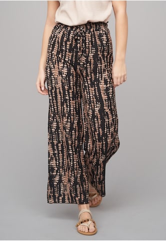 Cloud5ive Zvonové kalhoty Kalhoty – černá: přední strana