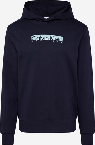 Calvin Klein Sweatshirt in Black: front