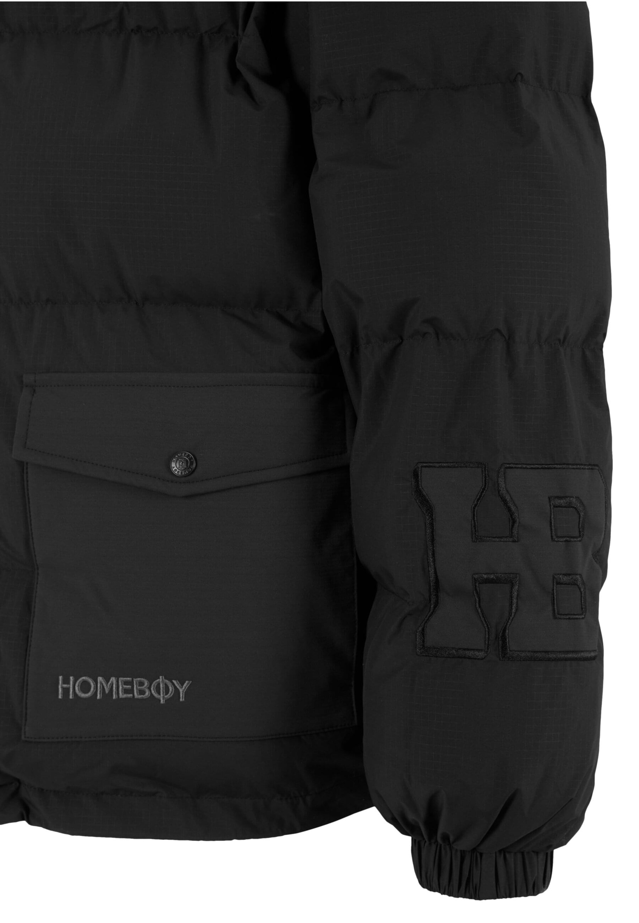 HOMEBOY Winter Jacket 'Blowball' in Black