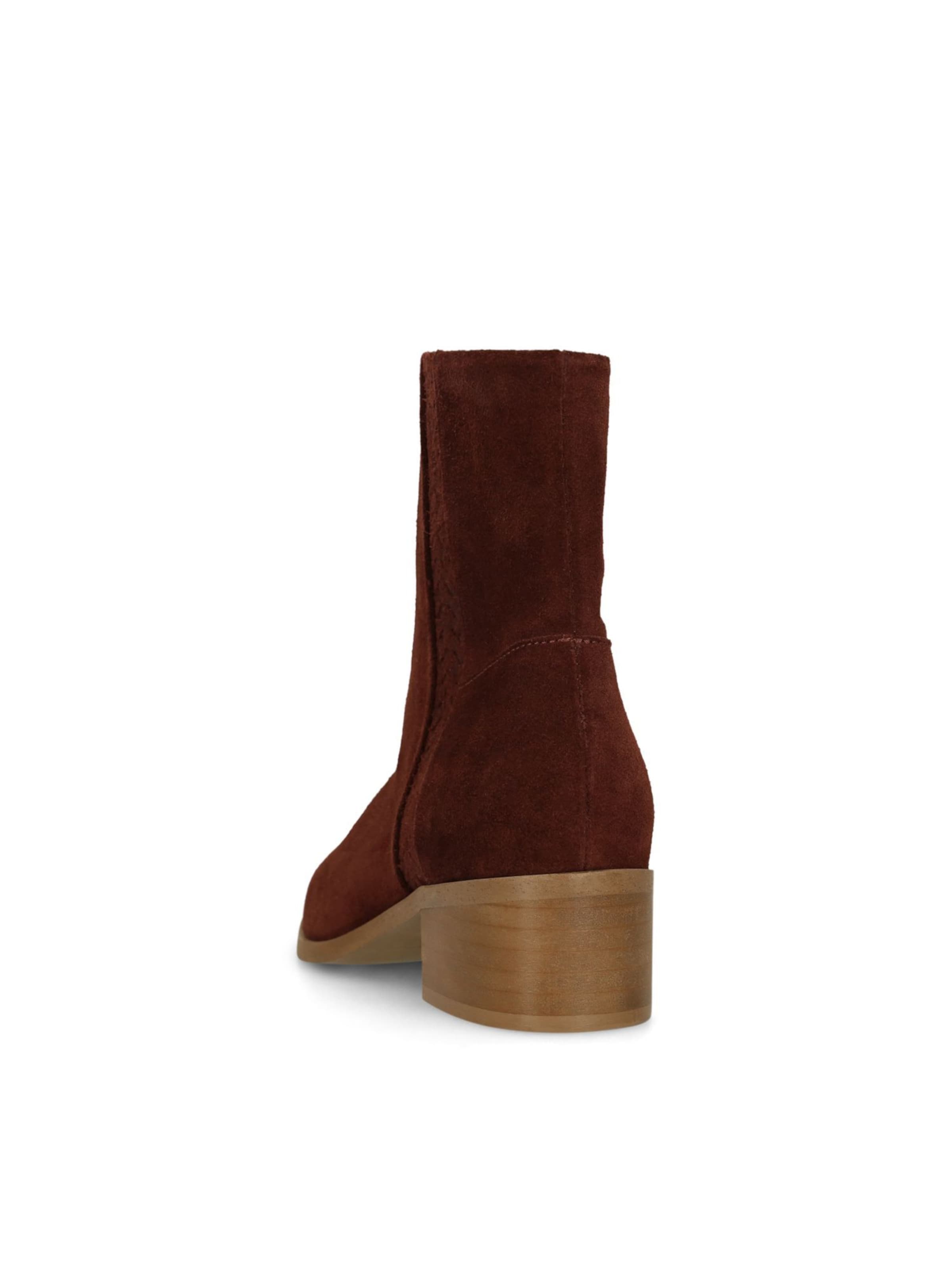 MANFIELD Stiefelette in Rot