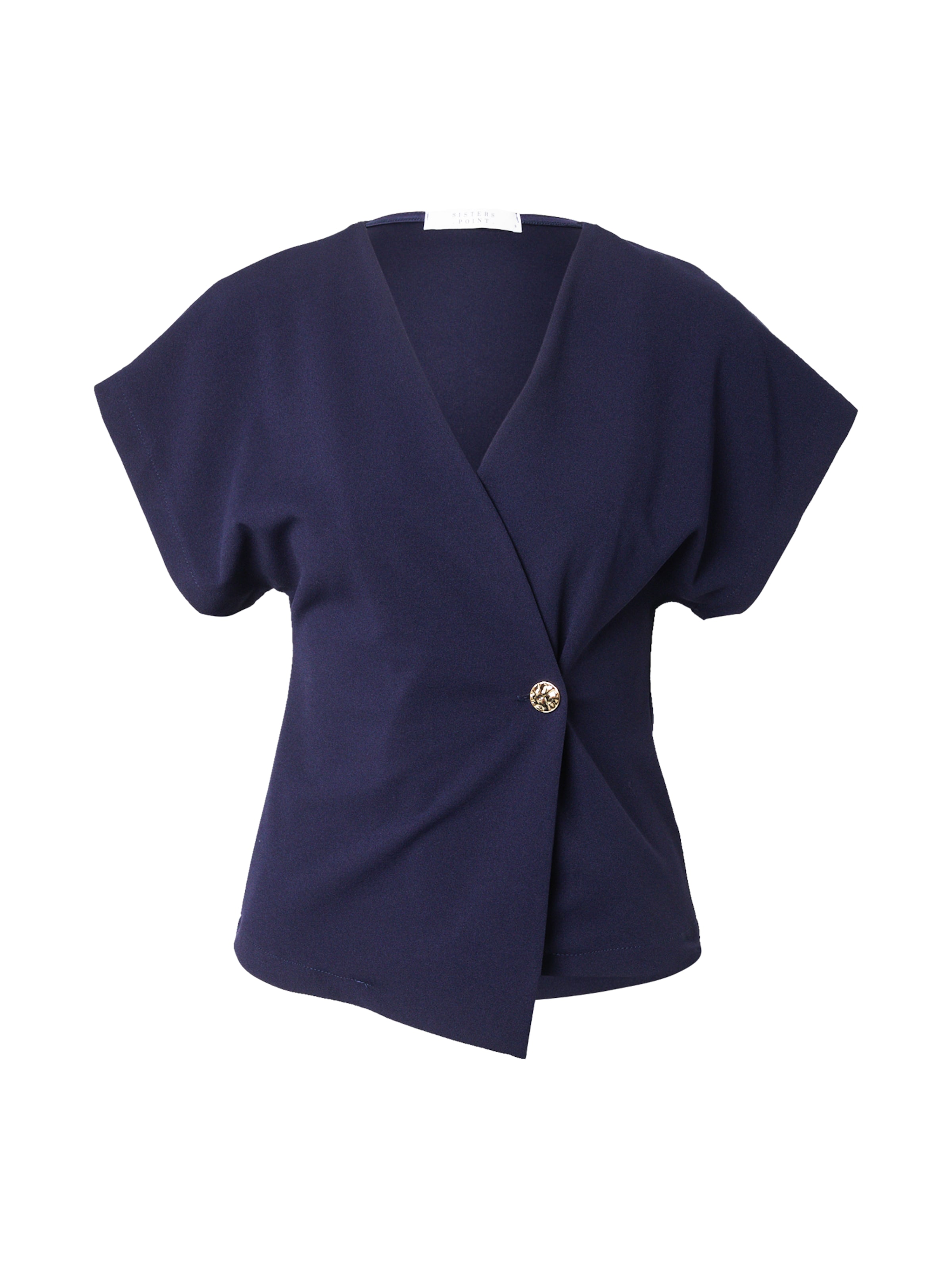 Camicia da donna 'GEVELA' di SISTERS POINT in blu: frontale