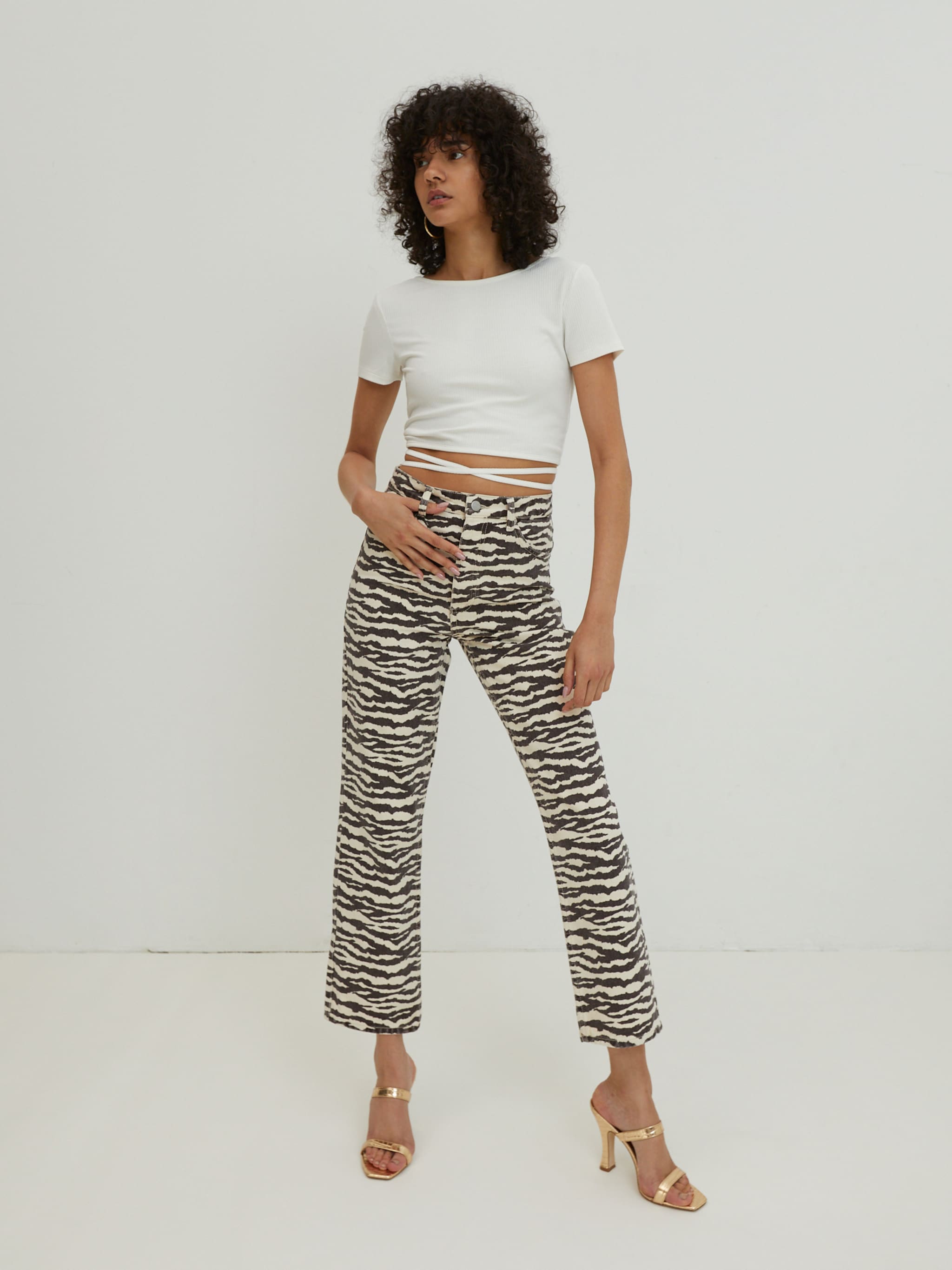 EDITED Produits T-shirt 'River' blanc