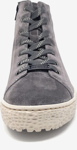 Hartjes Lace-Up Ankle Boots in Grey