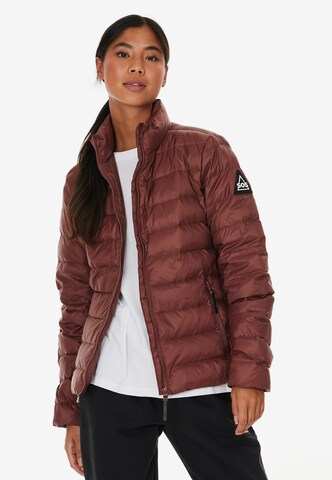 SOS Outdoor Jacket 'Nauders' in Pink: front