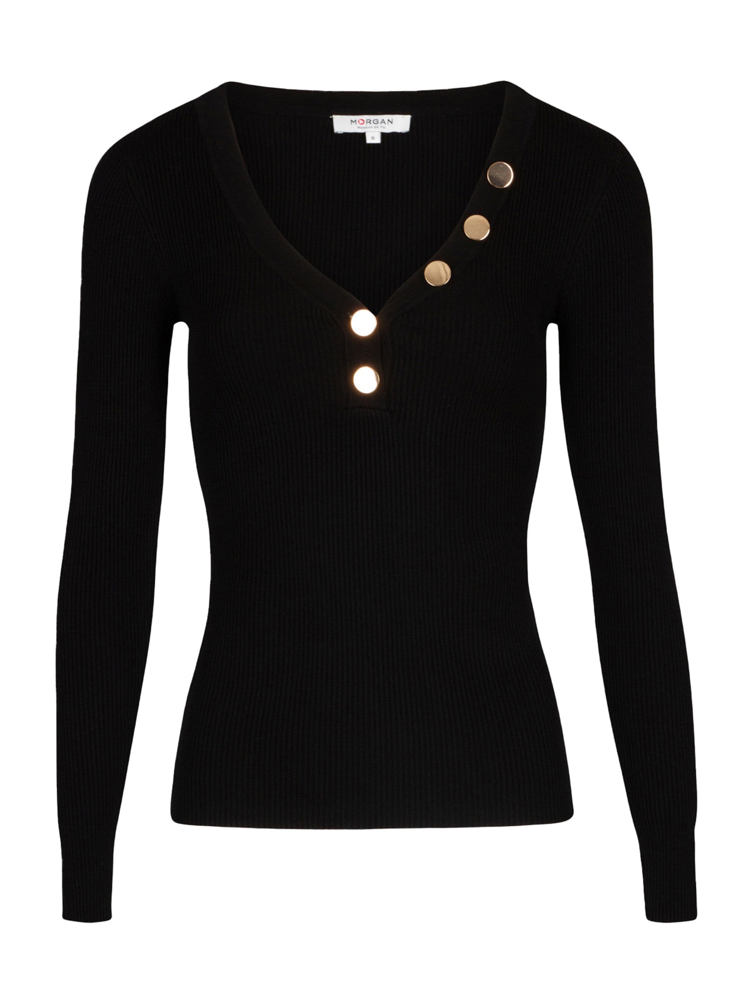 Morgan Sweater 'MBANBI' in Black: front