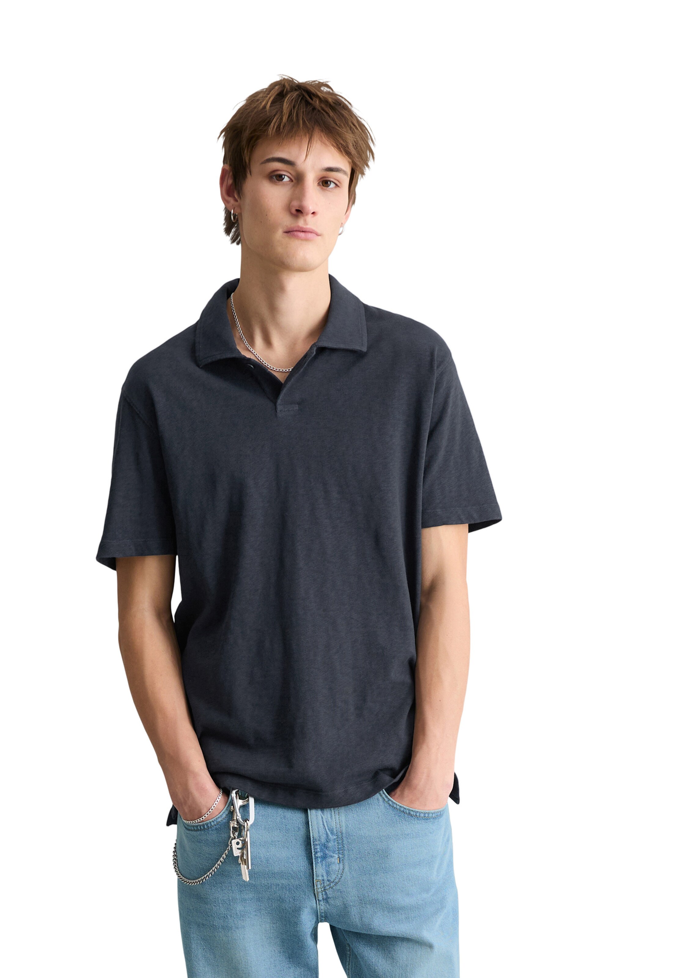 Marc O'Polo DENIM Shirt in Blauw: voorkant