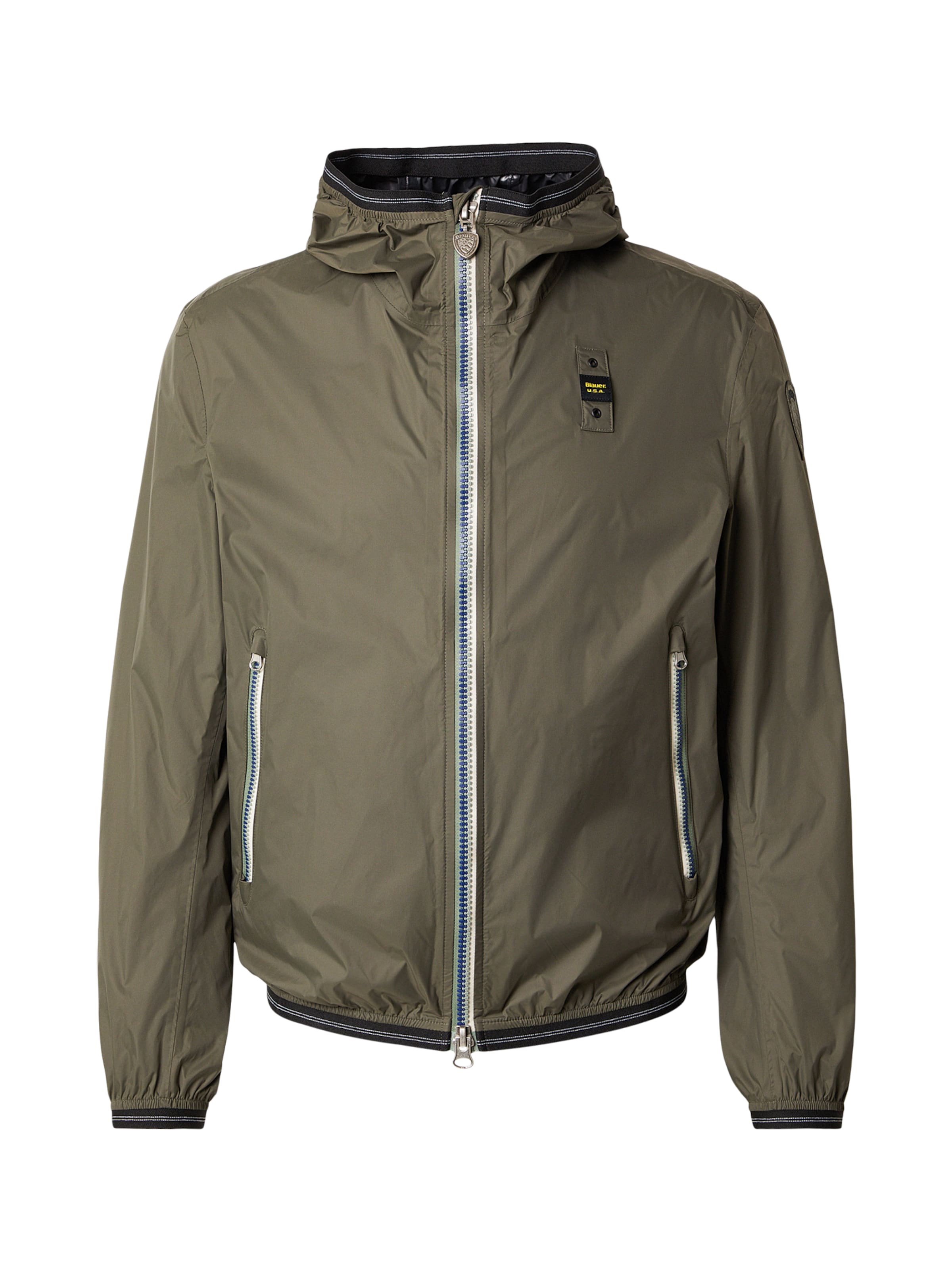 Blauer.USA Jacke 'DODGE' in Grün: Vorderseite