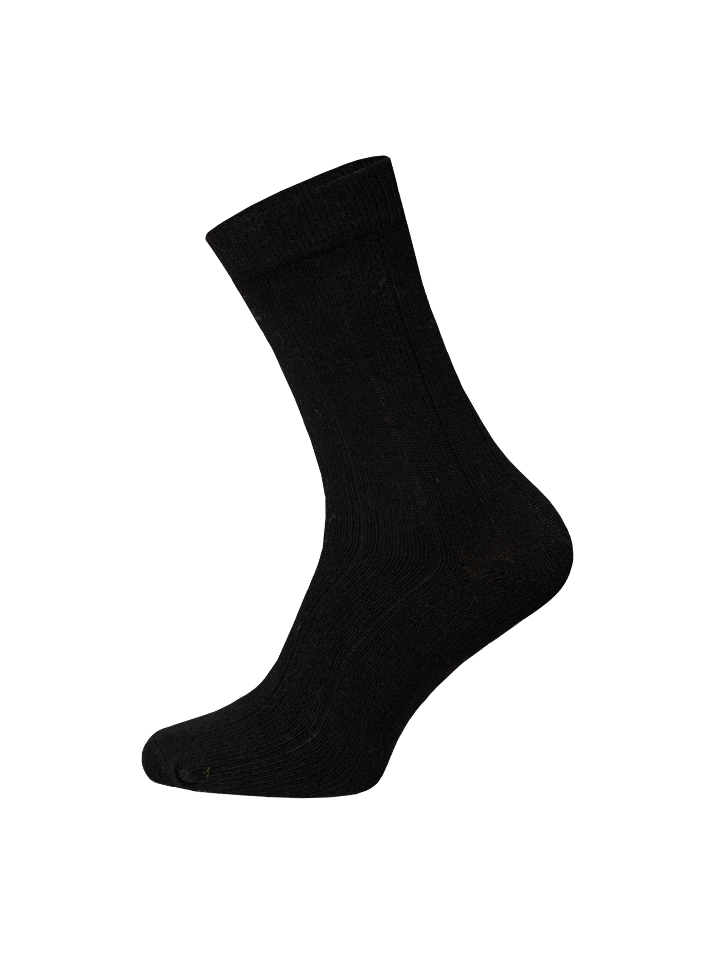 HomeOfSocks Socks 'HOS218' in Black: front