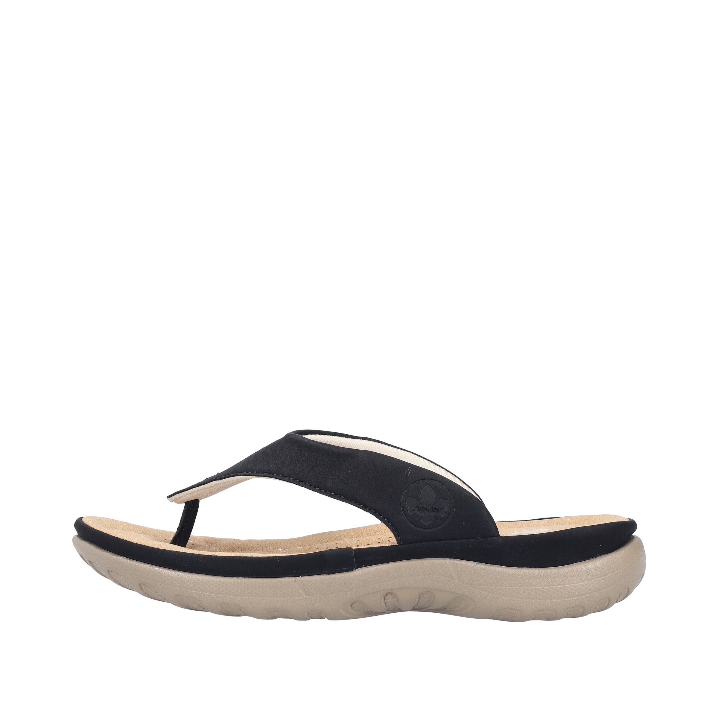 Tongs Rieker en noir