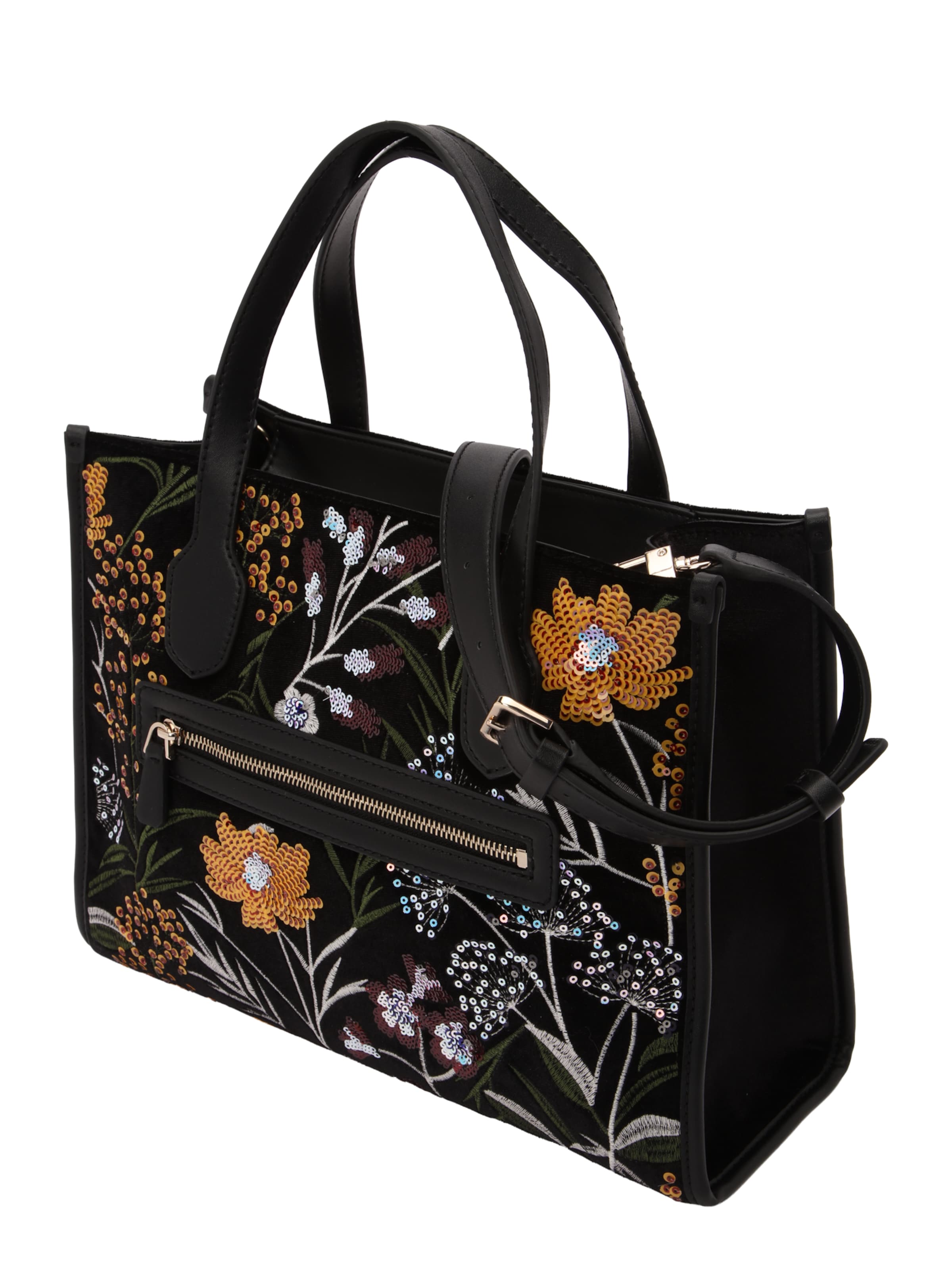 GUESS Käekott 'Zalina', värv must