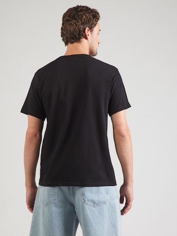 Sergio Tacchini Μπλουζάκι 'MATTIA' σε μαύρο: πίσω