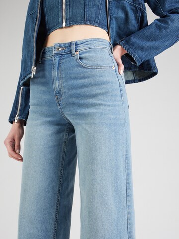 Tally Weijl Szeroka nogawka Jeansy w kolorze niebieski