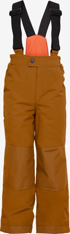 VAUDE Outdoor broek ' Snow Cup P III' in Bruin: voorkant