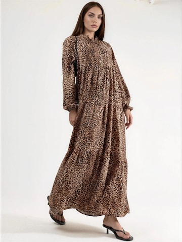Hiccup Kleid in Braun