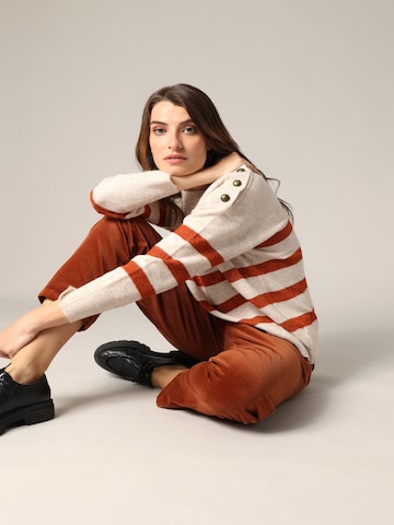 Deeluxe Trui 'FRANCINE' in Beige