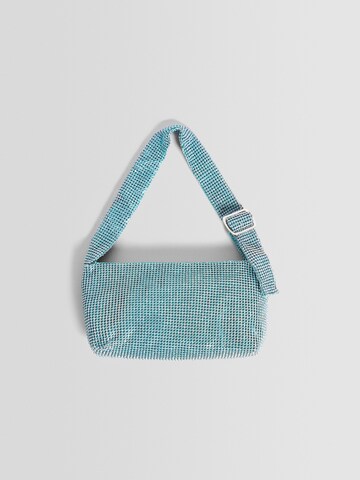 Bershka Shoulder bag in Blue