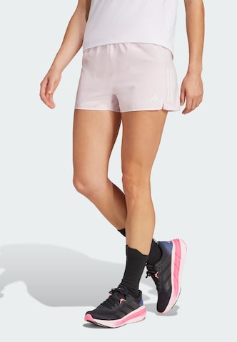 ADIDAS PERFORMANCE Regular Sportshorts 'Own The Run' in Pink: Vorderseite