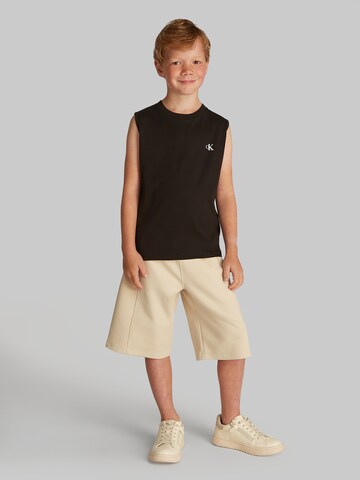 Calvin Klein JeansMajica - crna boja: prednji dio