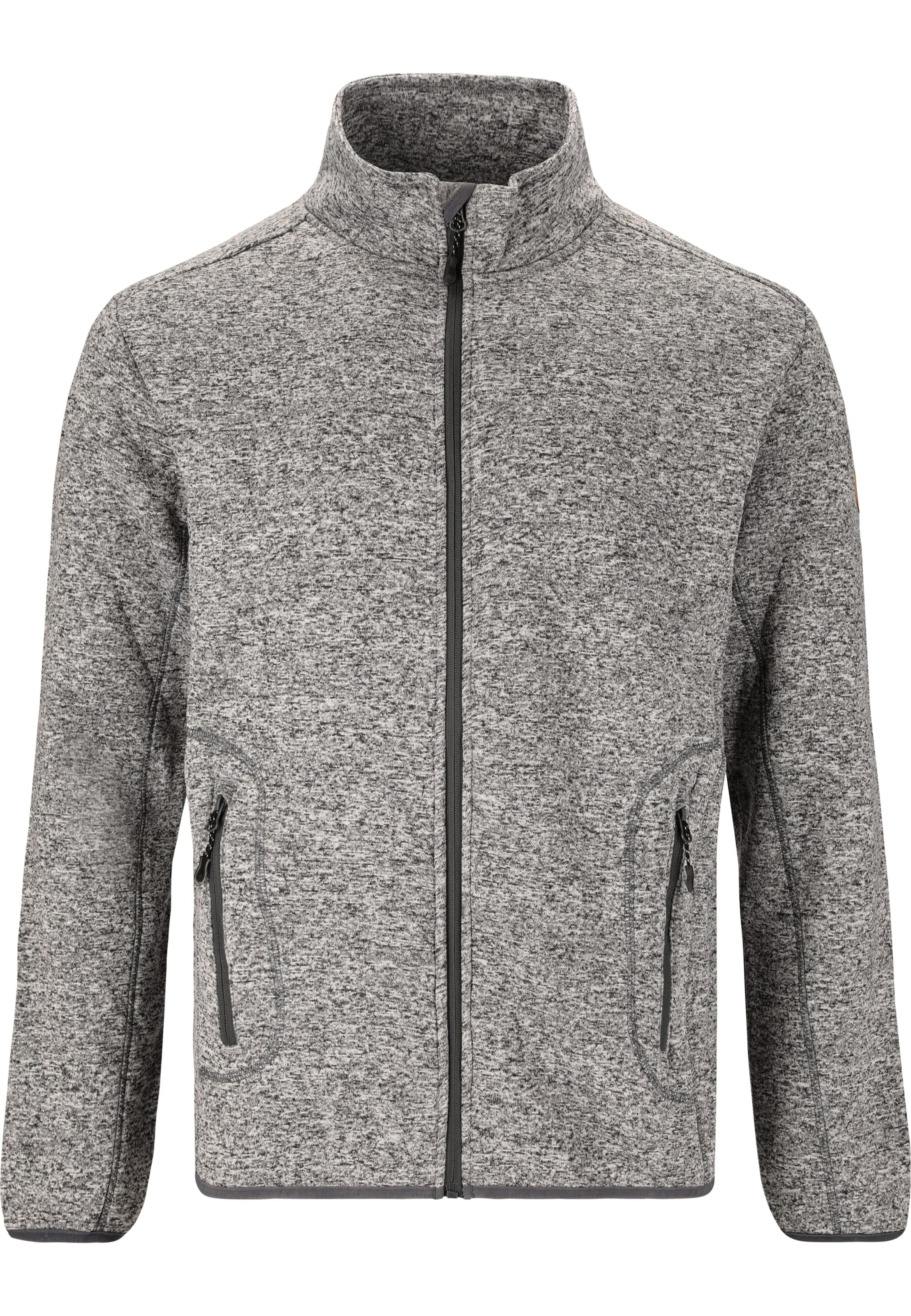 Whistler Funktionele fleece-jas in Grijs: voorkant