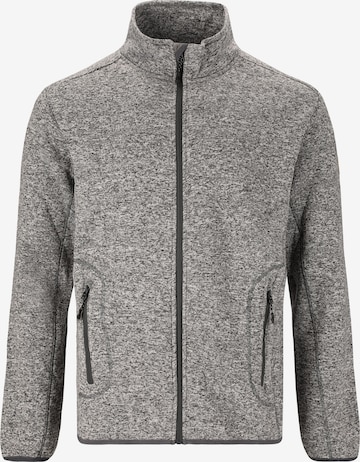 Whistler Athletic fleece jacket in Grey: front
